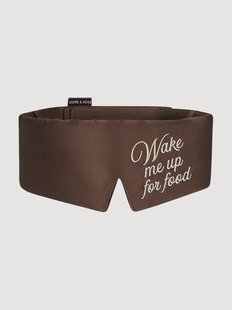 Zijden slaapmasker Deep Sleep Wake Me Up
