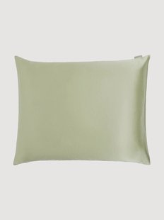 Zijden kussenhoes Olive