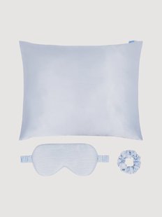 Zijden slaapset Stripe XS, 3-delig