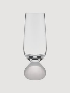 Handgemaakte kristallen champagneglazen Zephyr, 2-delig