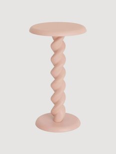Ronde bijzettafel Sirena van mangohout