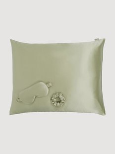 Zijden slaapset Olive, 3-delig