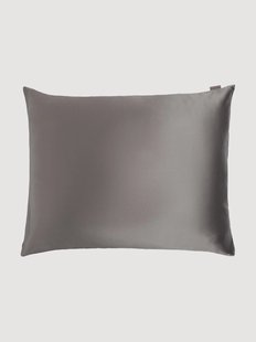 Zijden kussenhoes Charcoal