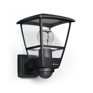 L 10 S sensor-buitenwandlamp, zwart, E27, IP44 - STEINEL - Kunststof - 1 lamp