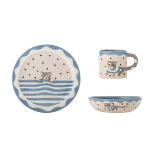 Bloomingville Mini serviesset Mille (set van 3)