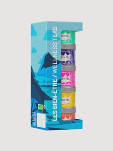 Biologische theegeschenkset Wellness Teas, 5-delig