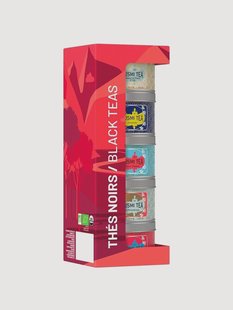 Biologische theegeschenkset Organic Black, 5-delig