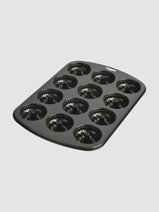 Mini bundt cakevorm Inspiration voor 12 muffins, anti-aanbaklaag