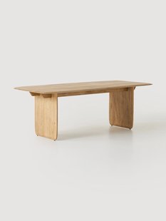 Eettafel Kora van mangohout, in verschillende formaten