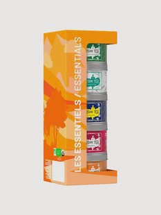 Biologische theegeschenkset Essential Teas, 5-delig