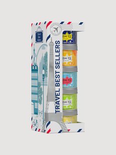 Biologische losse thee Travel Best Sellers, 5-delig