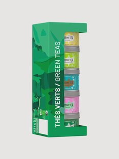 Biologische theegeschenkset Green Teas, 5-delig