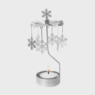 Pluto Design Let it snow engelspel Zilver