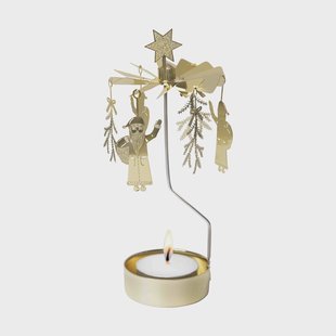 Pluto Design Claus engelspel Goud
