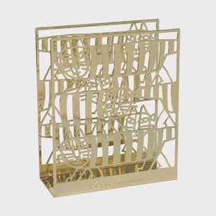 Pluto Design Lisa Larsson Mikey servethouder Goud