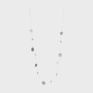 House Doctor Stars slinger Zilver finish, 200 cm