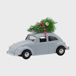 House Doctor MINI Xmas Car kerstdecoratie Lichtblauw