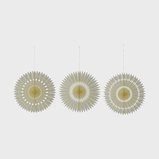 House Doctor Stelle kersthangerset 3-delig Off-white, Ø20 cm