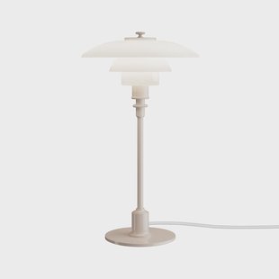 Louis Poulsen PH 2/1 tafellamp Glossy beige