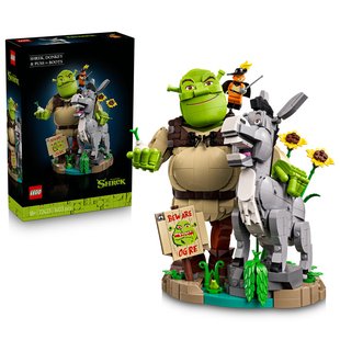 LEGO Shrek - Shrek, Ezel en de Gelaarsde Kat 72423