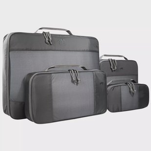 Tasmanian Tiger TT Mesh Pocket Set XL 7284-021, Titan Grey, vierdelige organizerset
