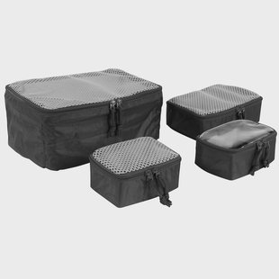 Tasmanian Tiger TT Modular Pouch Set VL 7571-040, zwart, vierdelige pouchset