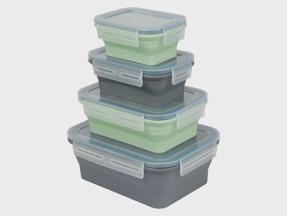 SILVERCREST Opvouwbare vershoudbakjes of lunchbox (Rechthoekig)