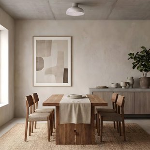 Luminex Plafondlamp Basca, beige, metaal, Ø 40 cm, E27