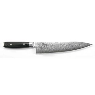 Yaxell Yaxell Koksmes Ran 24 cm - 69 laags roestvrij damast staal - canvas Micarta heft