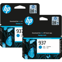 HP 937 Cartridge Cyaan (2 stuks)