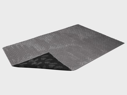 LIVARNO Vloerkleed, hoogpolig, 160 x 230 cm (Grijs)