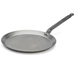 de Buyer Pannenkoekenpan / Crepepan Carbone Plus - Plaatstaal - ø 26 cm - zonder anti-aanbaklaag