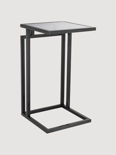 Bijzettafel Marcus met glazen tafelblad