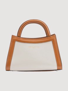Handgemaakte leren handtas Milano