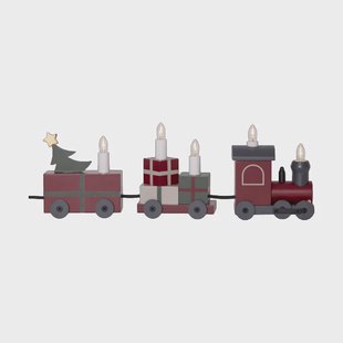 Star Trading Christmas train adventskandelaar Multi