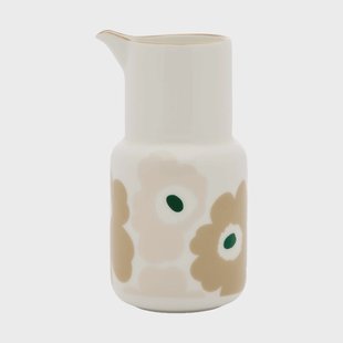 Marimekko Unikko karaf White-light sand-beige-dark green, 0,65 l