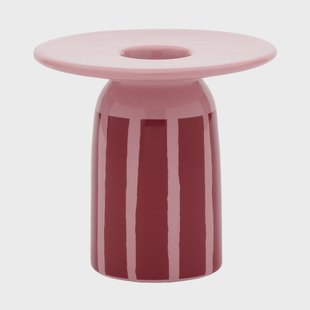 Marimekko Piccolo kandelaar Coral-donkerrood, 8 cm