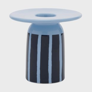 Marimekko Piccolo kandelaar Light blue-petrol, 8 cm