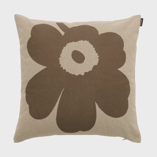 Marimekko Unikko kussensloop 50x50 cm Off white-molkleur