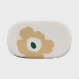 Marimekko Unikko houder voor eetstokjes White-licht zand-beige-donkergroen