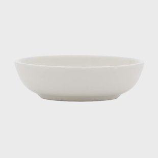 Marimekko Unikko diepe bord Beige-wit-licht zand-donkergroen