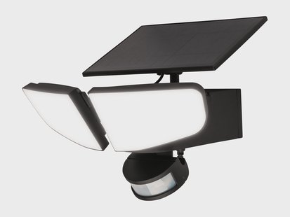 LIVARNO LED-solarspot (Zwart)