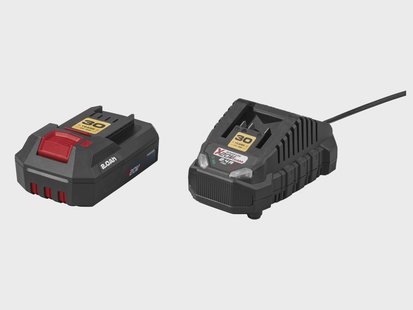PARKSIDE Accu 20 V - 2 Ah en acculader 2,4 A, Limited Edition