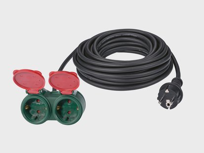PARKSIDE Verlengsnoer met dubbel stopcontact, 10 m