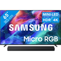 Samsung Micro RGB 65 R95H (2026) + Samsung HW-QS90H (2026)