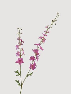 Kunstbloemen Delphinium Real Touch, 2-delig