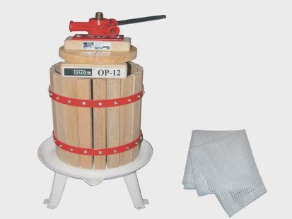GÜDE Fruitpers, mechanisch, met stalen spindel. (OP 12 L)