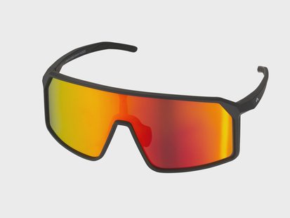 CRIVIT Sportbril (Fullframe, Zwart/oranje)