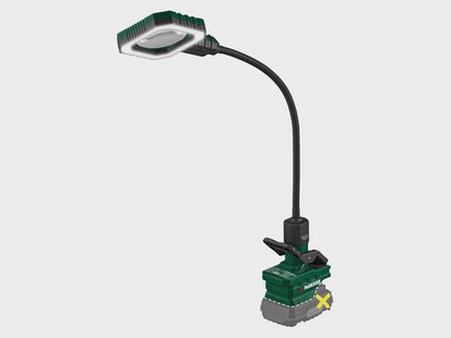PARKSIDE 20 V Accu-led-zwanenhalsvergrootglas PLSLA 20-Li A1, -spotlight PLSSA 20-Li A1 - zonder accu - zonder oplader. (Zwanenhalsloep)