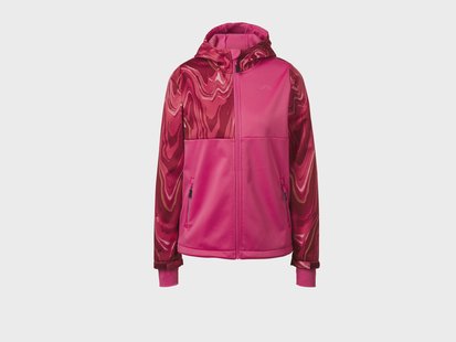 CRIVIT Kinder softshell jas (Roze/print, 146/152)